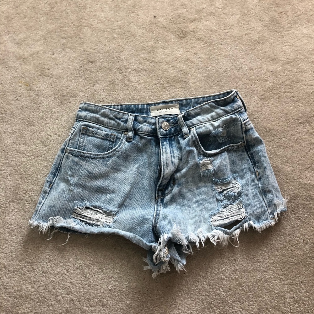 pacsun high rise shorts